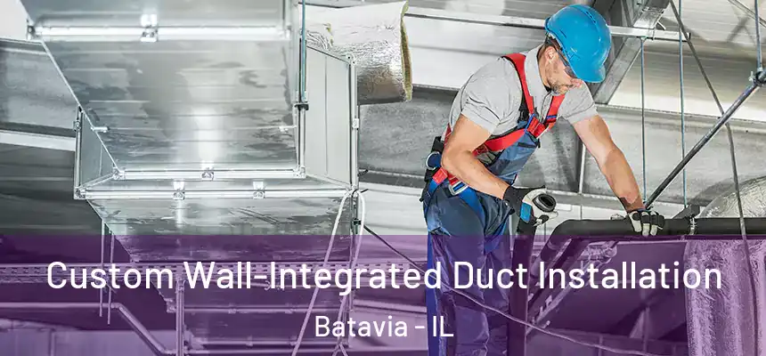  Custom Wall-Integrated Duct Installation Batavia - IL