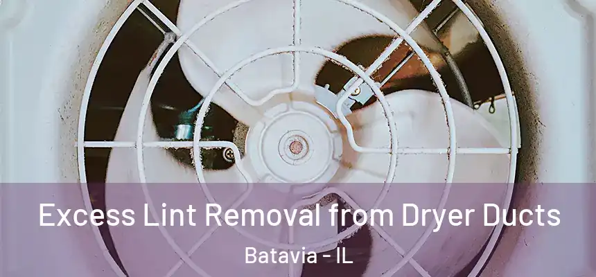  Excess Lint Removal from Dryer Ducts Batavia - IL