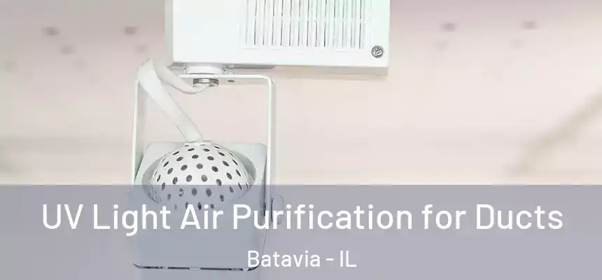  UV Light Air Purification for Ducts Batavia - IL